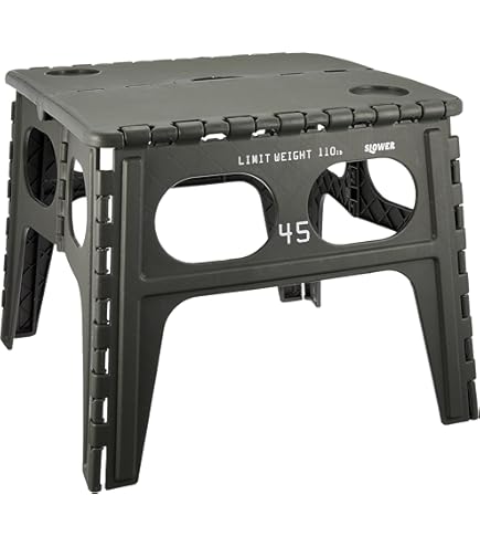 Amazon｜スロウワー(SLOWER) 折りたたみテーブル フォールディング